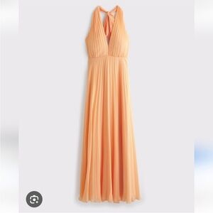 Abercrombie & Fitch Giselle Halter Maxi Dress